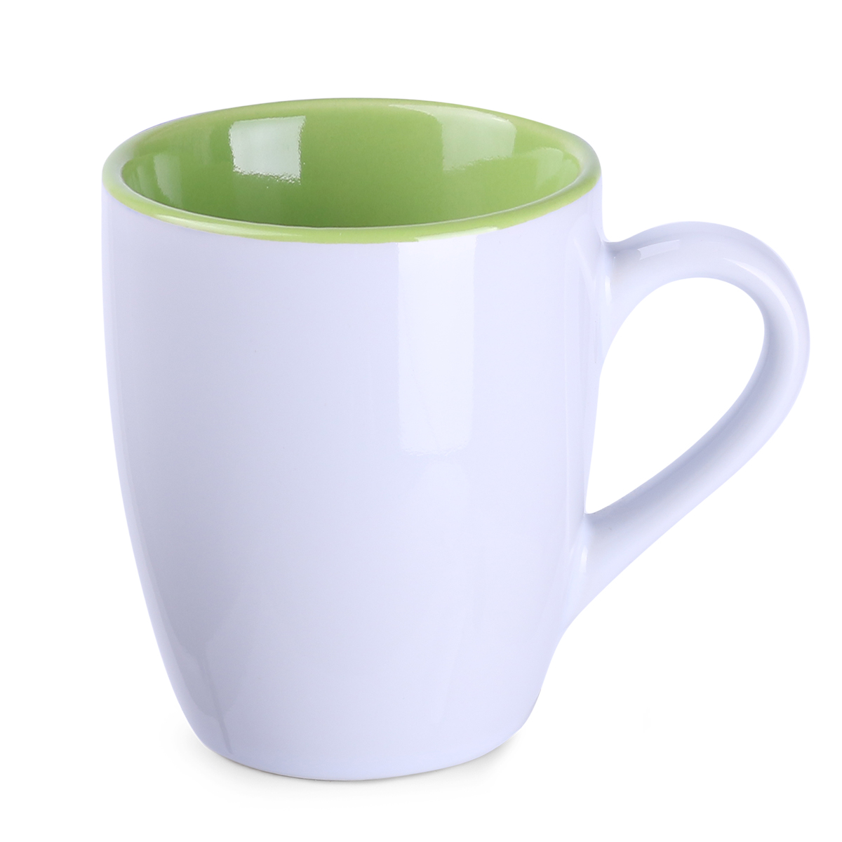 blanc / vert clair