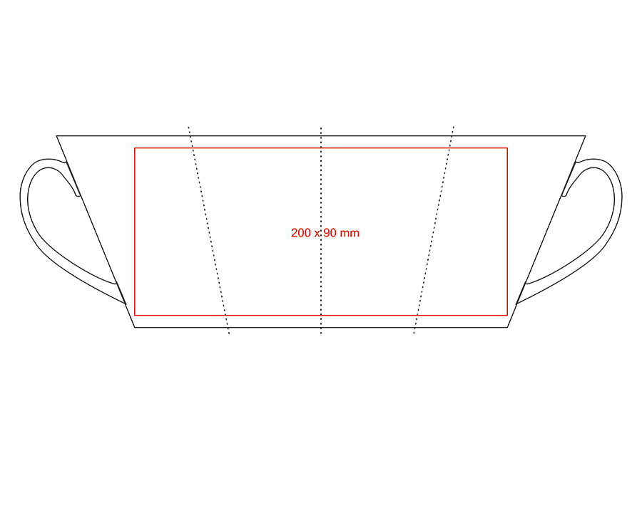 Zones d'impression standard